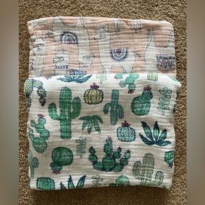aden + anais muslin blankets (x2)